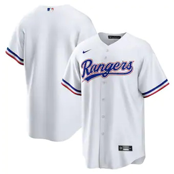 mens nike white texas rangers home blank replica jersey_pi4